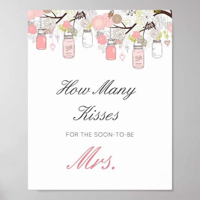 Poster Cartaz de Palpite de Beijos Editável para a Futura (Frente)