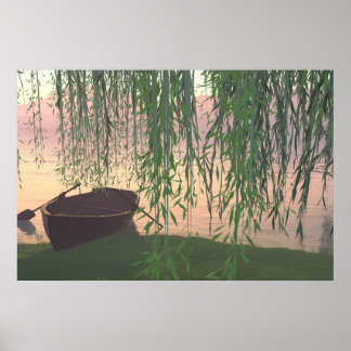 Poster Cartaz de papel 30" x 24" com imagem "Sob os Salgu