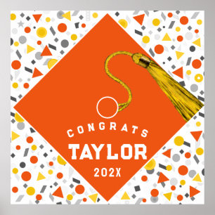 Poster Cartaz de Parabéns pela Formatura