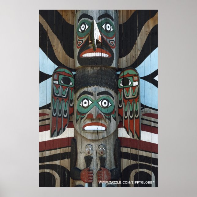 Pôster Cartaz de Parede com Totem (Frente)