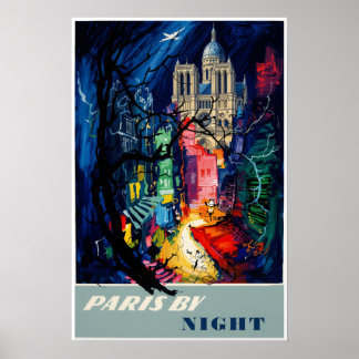 Poster cartaz de Paris, França