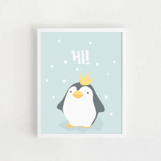 Poster Cartaz de Pinguim