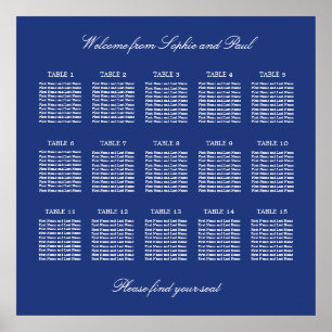 Poster Cartaz de Plano de Assentamento de Casamento de Me
