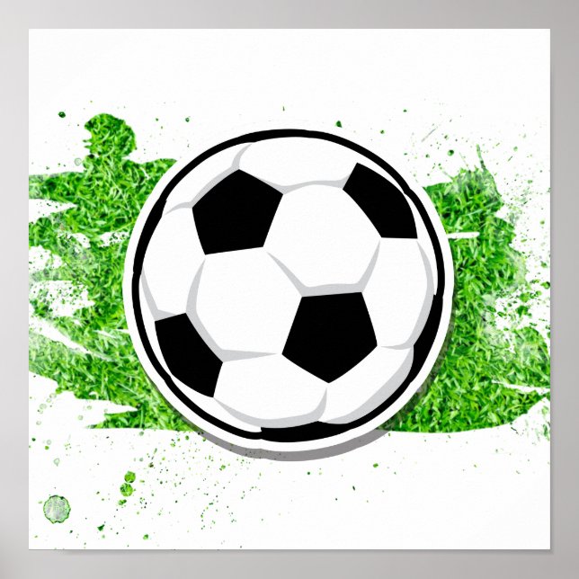 Poster Cartaz de Presente para Treinadores de Futebol Inf (Frente)
