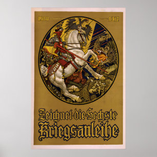 Poster Cartaz de Propaganda da IGM Áustria-Hungria Imperi