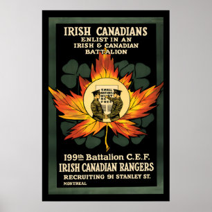 Poster Cartaz de Propaganda da Primeira Guerra Mundial Ir