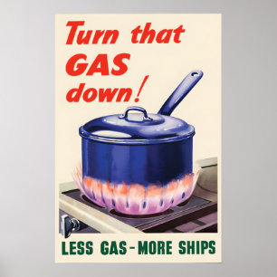 Poster Cartaz de Propaganda da Segunda Guerra Mundial Dim