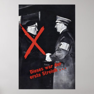 Poster Cartaz de Propaganda da Segunda Guerra Mundial Pri