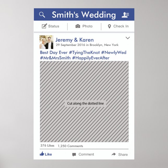 Pôster Cartaz de Propaganda de Foto de Frame para Festa n (Frente)