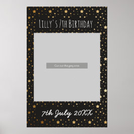 Poster Cartaz de Propaganda para Cabine de Fotos Mágicas