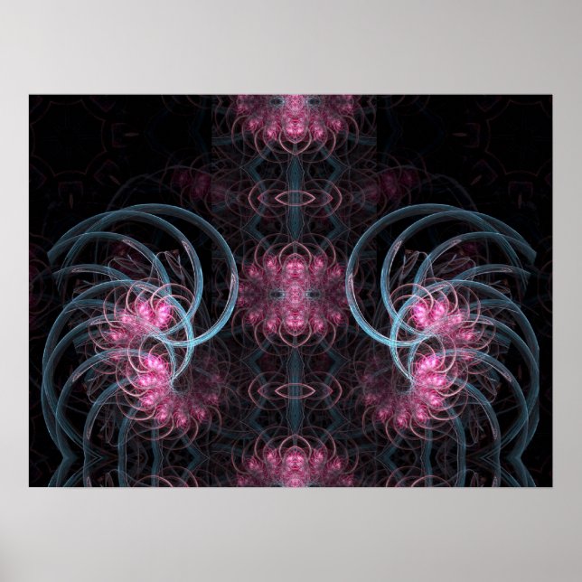 PÔSTER CARTAZ DE PSYMURAI FRACTAL (Frente)