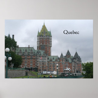 Poster cartaz de Quebec