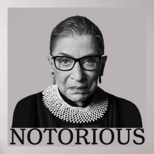 Poster Cartaz de Ruth Bader Ginsburg