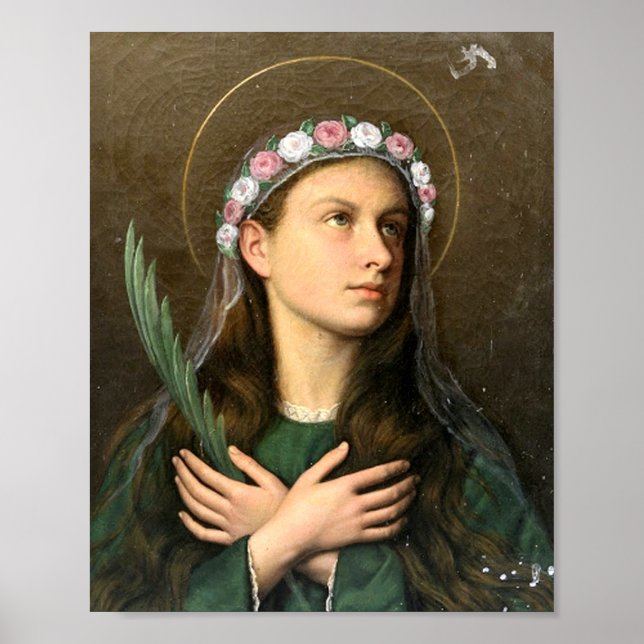 Poster Cartaz de Santa Maria Goretti Santa Maria Goretti  (Frente)
