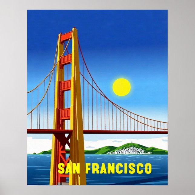 Poster cartaz de São Francisco (Frente)