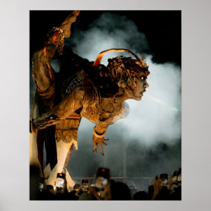 Poster Cartaz de Sapa Warang – Arte Cultural Balinesa