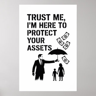 Poster Cartaz de Seguro de Arte de Rua – Pro Financeiro M