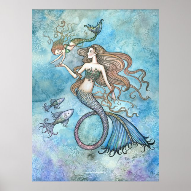 Pôster Cartaz de Sereia da Santidade da Maternidade (Frente)