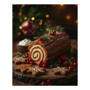 Pôster Cartaz de sobremesa do dia de Natal