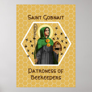 Poster Cartaz de Sta. Gobnait de Ballyvourney (SAE 003)