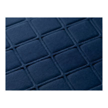 Cartaz de Textura em Grade Embossada Deep Blue