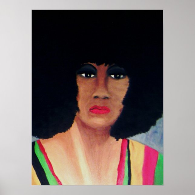 Poster Cartaz de THE AFRO (Frente)
