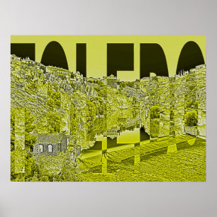 Poster cartaz de toledo espanha