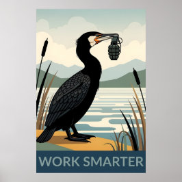 Poster Cartaz de trabalho inteligente