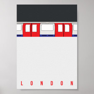 Poster Cartaz de transporte de Londres