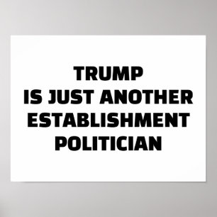 Poster Cartaz de Trump
