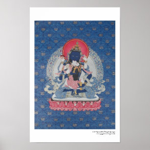 Pôster Cartaz de Vajrasattva e Consorte