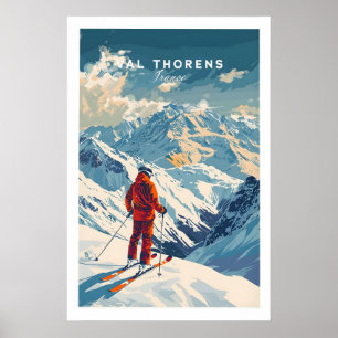 Poster Cartaz de Val Thorens 1