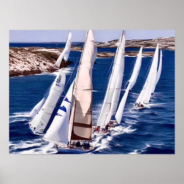 Poster Cartaz de Vela   (Frente)