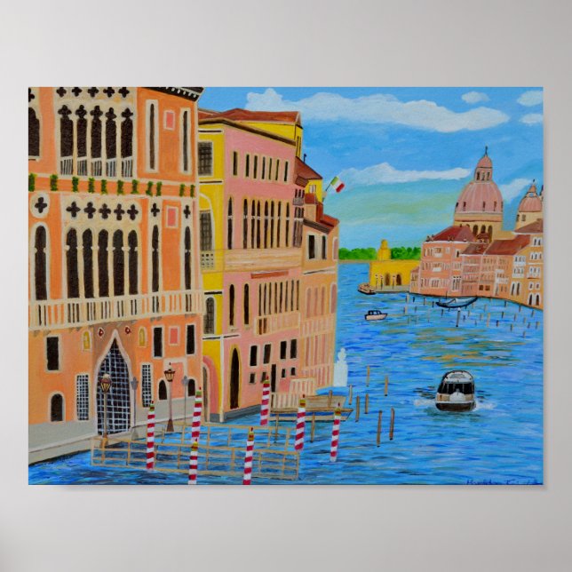 Poster Cartaz de Veneza (Frente)
