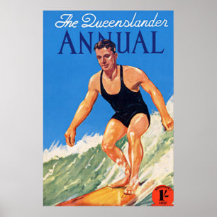 Poster Cartaz de viagem Art Deco AU 3