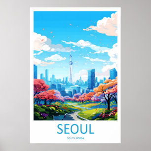 Poster Cartaz de Viagem Bangkok Tailândia 1