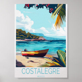 Poster Cartaz de Viagem Costalegre