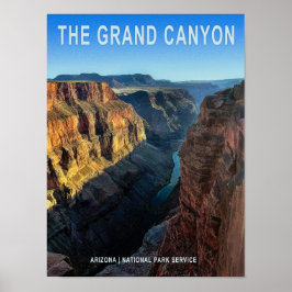 Poster Cartaz de Viagem do Grand Canyon