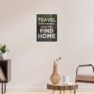 Poster Cartaz de Viagem por Todos os Lugares