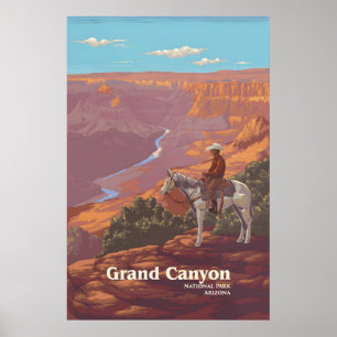 Poster Cartaz de Viagens do Parque Nacional do Grand Cany