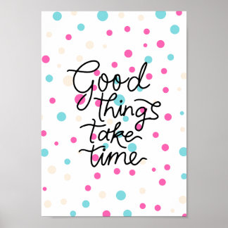Poster cartaz de vibrações positivas