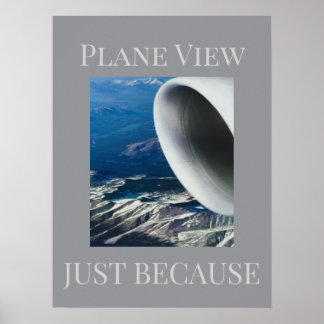 Poster Cartaz de Vista Aérea