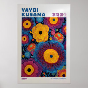 Poster Cartaz de Yayoi Kusama - Inspirado em Yayoi Kusama