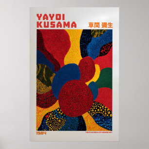 Poster Cartaz de Yayoi Kusama - Inspirado em Yayoi Kusama