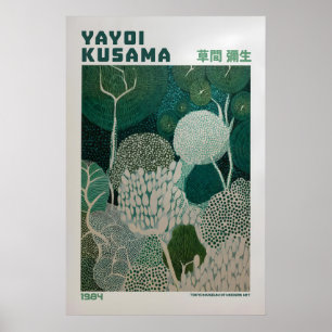 Poster Cartaz de Yayoi Kusama - Inspirado em Yayoi Kusama