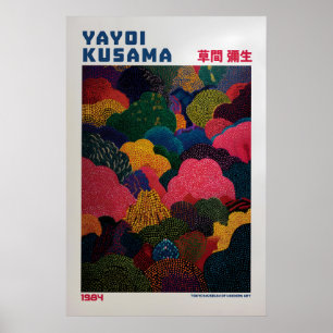 Poster Cartaz de Yayoi Kusama - Inspirado em Yayoi Kusama