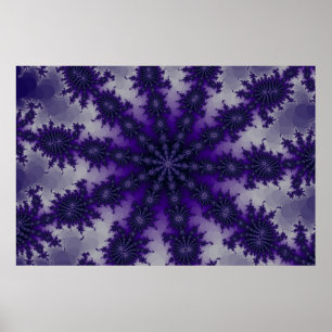 Poster Cartaz Decaster Roxo