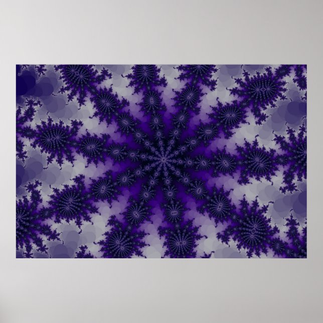 Poster Cartaz Decaster Roxo (Frente)