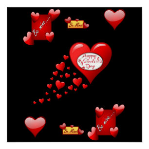 Pôster Cartaz Dia dos Namorados