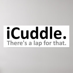 Pôster Cartaz Divertido iCuddle